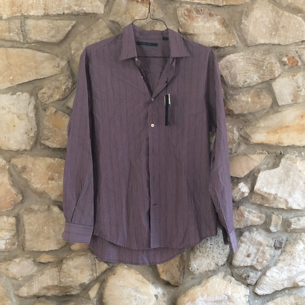 NWT Men’s Perry Ellis Dress Shirt